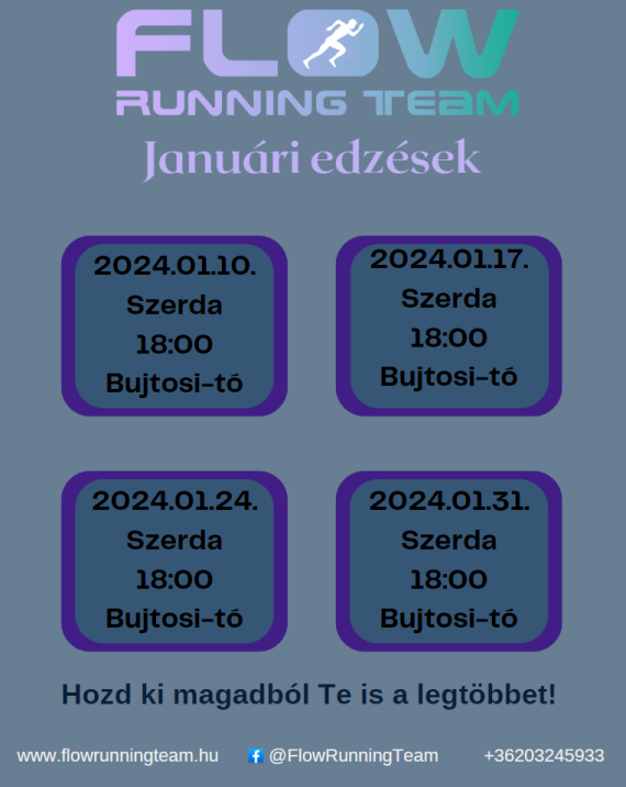 Januári edzések