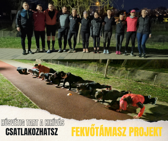 A cél: 2 millió fekvőtámas
